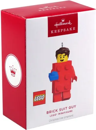 Brick Suit Guy Keepsake Ornament