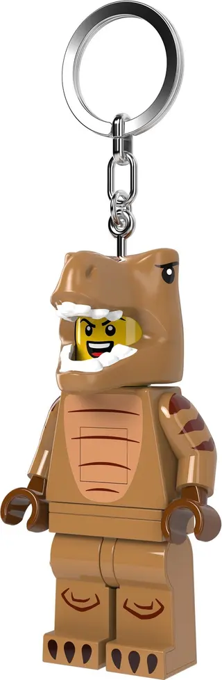 Lampe torche porte-clés en forme de T-Rex