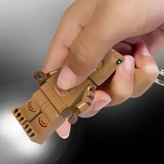 Lampe torche porte-clés en forme de T-Rex