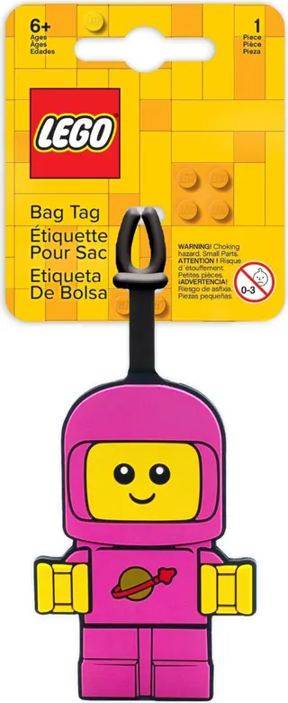 Ruimte Baby Bagagelabel – Roze