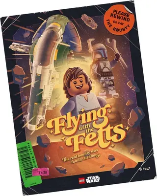 Poster „Fliegen mit den Fetts“