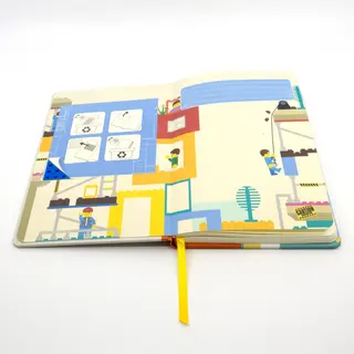Carnet de notes réutilisable avec stylo gel – Réflexions