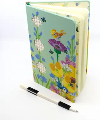 Notizbuch mit Gelstift