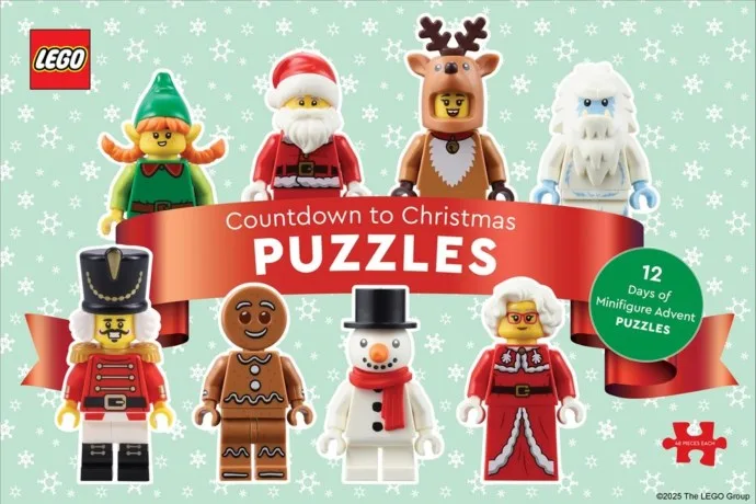Compte à rebours avant Noël : 12 jours de puzzles de l'Avent avec des minifigurines