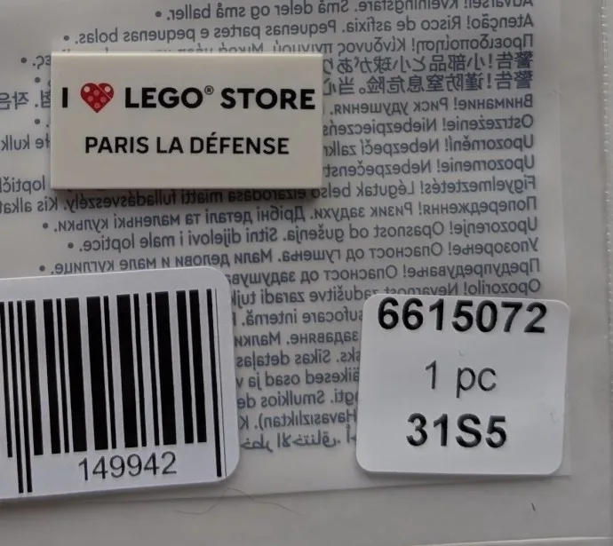 Ich liebe den LEGO Store Paris La Défense