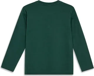 Weihnachts-Langarmshirt für Kinder, Dunkelgrün