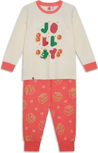 Kinderkerstpyjama – Gebroken wit