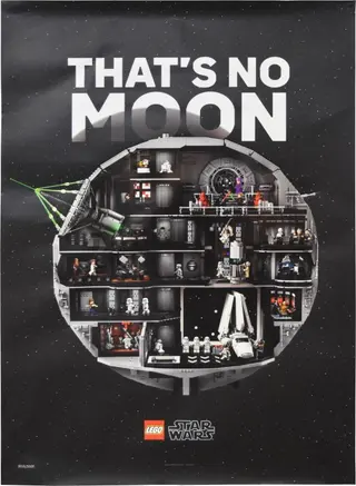 UCS Todesstern-Poster