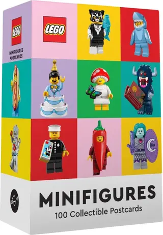 Minifiguren 100 Sammelpostkarten