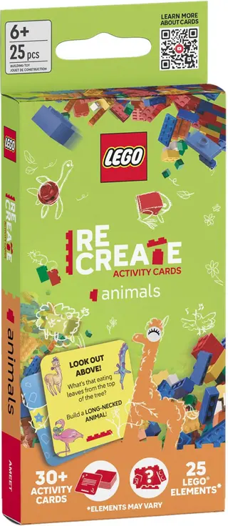 Maak de activiteitenkaarten met dieren na.