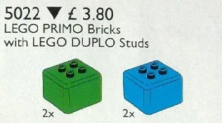 Briques de conversion Primo / Duplo