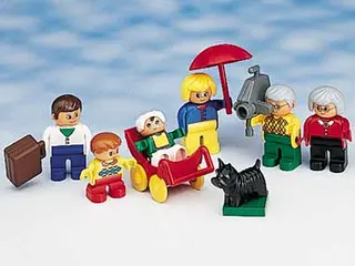 Duplo-Familie, kaukasisch