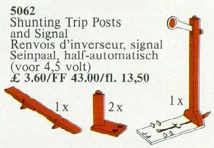 Auslösepfosten und Signal 4,5 V