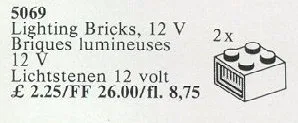 2 lichtgevende modules 12V