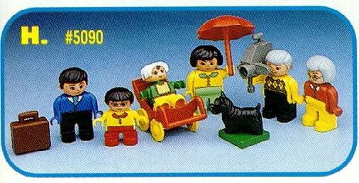 Duplo-Familie, asiatisch