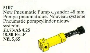 Pneumatische pompcilinder 48 mm