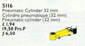 Cylindre à piston pneumatique 32 mm