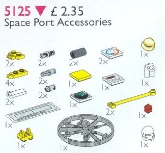 Accessoires voor de ruimtehaven (accessoires voor het lanceercommando)