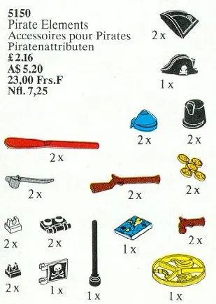 Piratenaccessoires