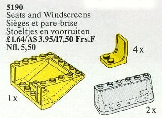 Sitze und Windschutzscheiben