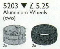 Technic Leichtmetallfelgen (und Reifen)