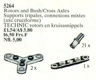 Rotors et bagues / Essieux transversaux