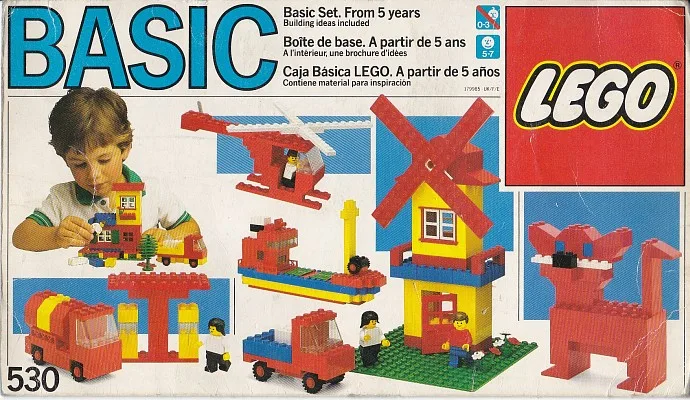 Jeu de construction de base, 5 ans et plus