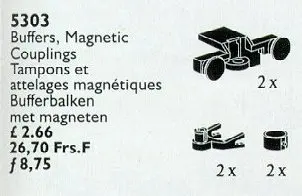 Buffers en magnetische koppelingen