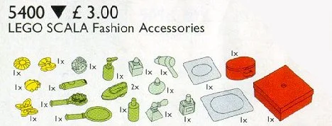 LEGO Scala modeaccessoires