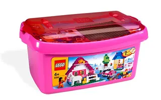 Large Pink Brick Box