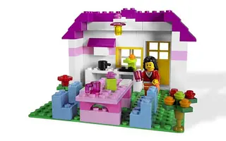 Large Pink Brick Box