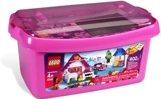 Large Pink Brick Box