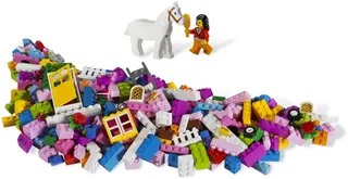 Large Pink Brick Box