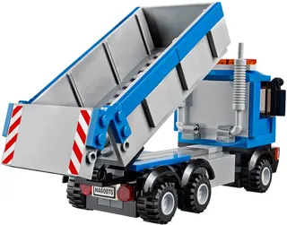 Excavator and Truck