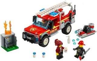 Camion d'intervention du chef des pompiers