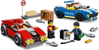 Polizeiliche Festnahme auf der Autobahn
