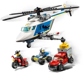 Verfolgungsjagd mit Polizeihubschrauber