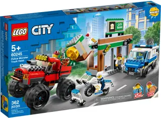 Polizei-Monster-Truck-Überfall