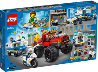 Polizei-Monster-Truck-Überfall