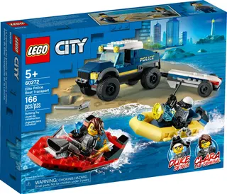 Elite politieboottransport