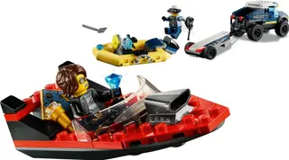 Elite politieboottransport