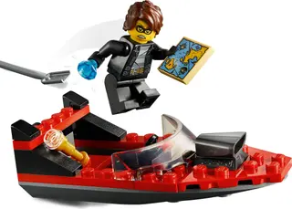 Elite politieboottransport