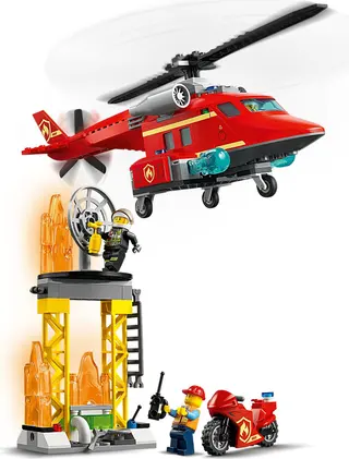 Fire Rescue Helicopter