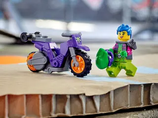 Vélo acrobatique à roues arrières