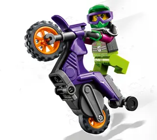 Vélo acrobatique à roues arrières