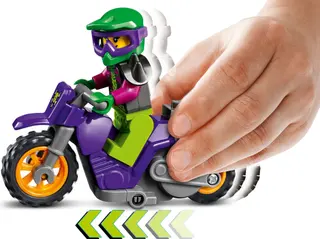 Vélo acrobatique à roues arrières