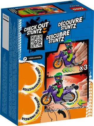 Vélo acrobatique à roues arrières