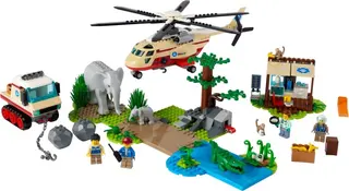 Opération de sauvetage de la faune sauvage