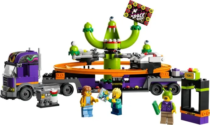 Camion d'attractions Space Ride