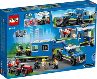 Mobiele commandowagen van de politie